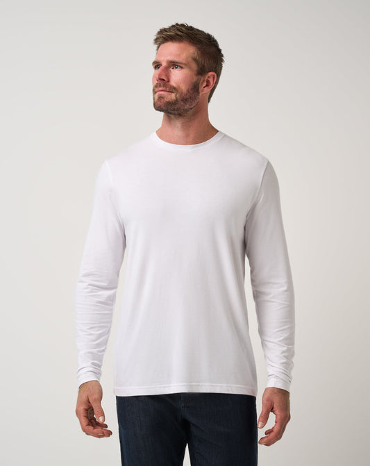 Travis Mathew Cloud Crew Long Sleeve Tee
