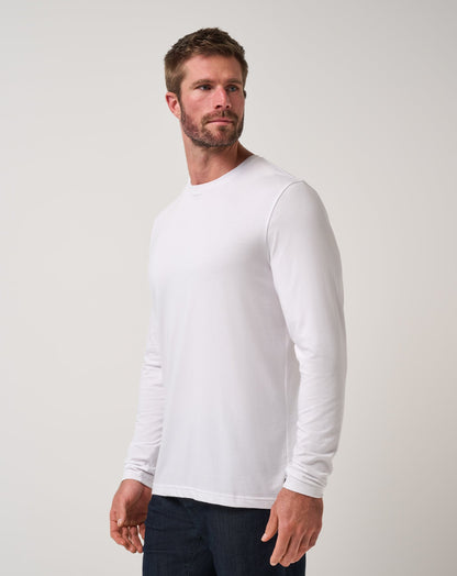 Travis Mathew Cloud Crew Long Sleeve Tee