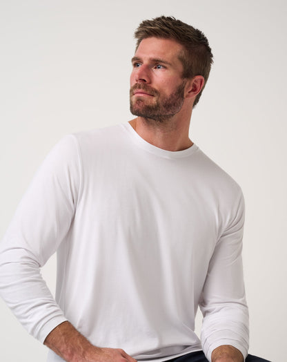 Travis Mathew Cloud Crew Long Sleeve Tee