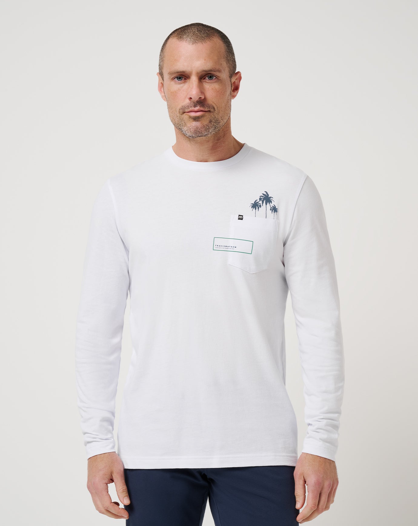Travis Mathew Reef Stop Long Sleeve Tee