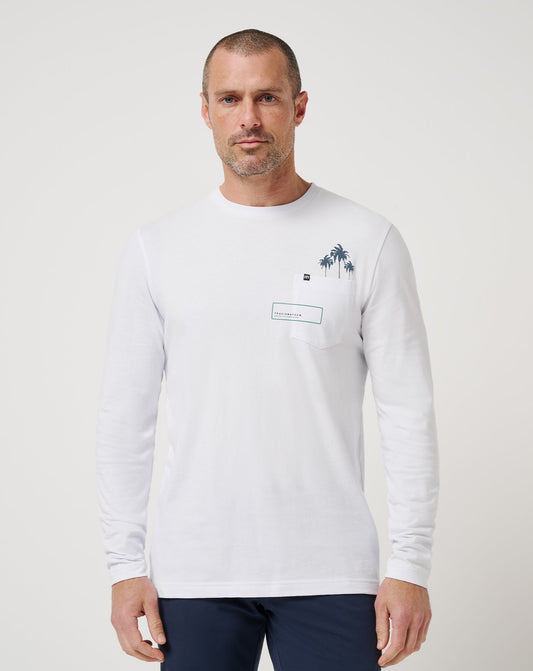 Travis Mathew Reef Stop Long Sleeve Tee