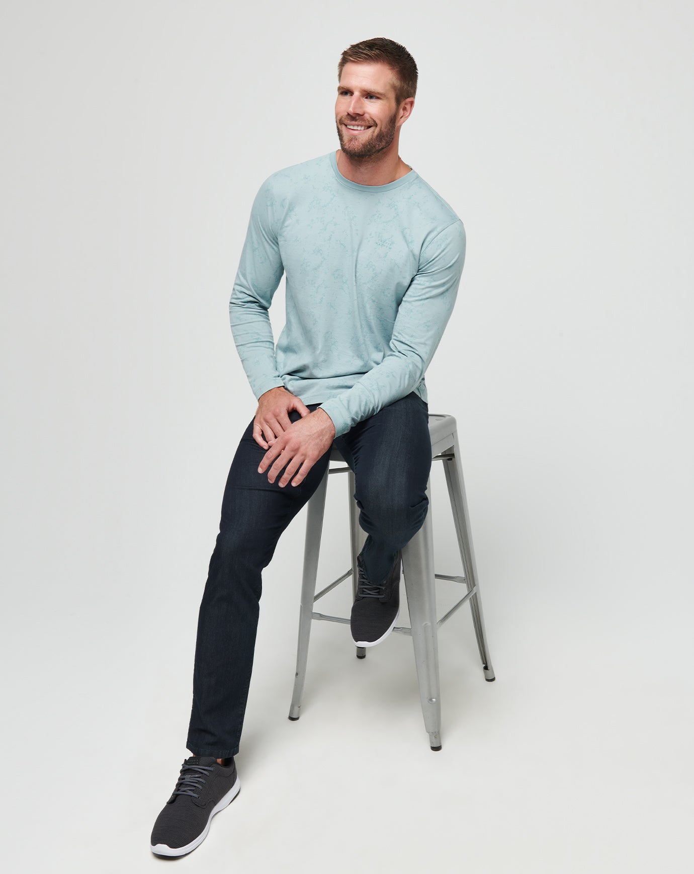 Travis Mathew Warmer Tides Long Sleeve Tee