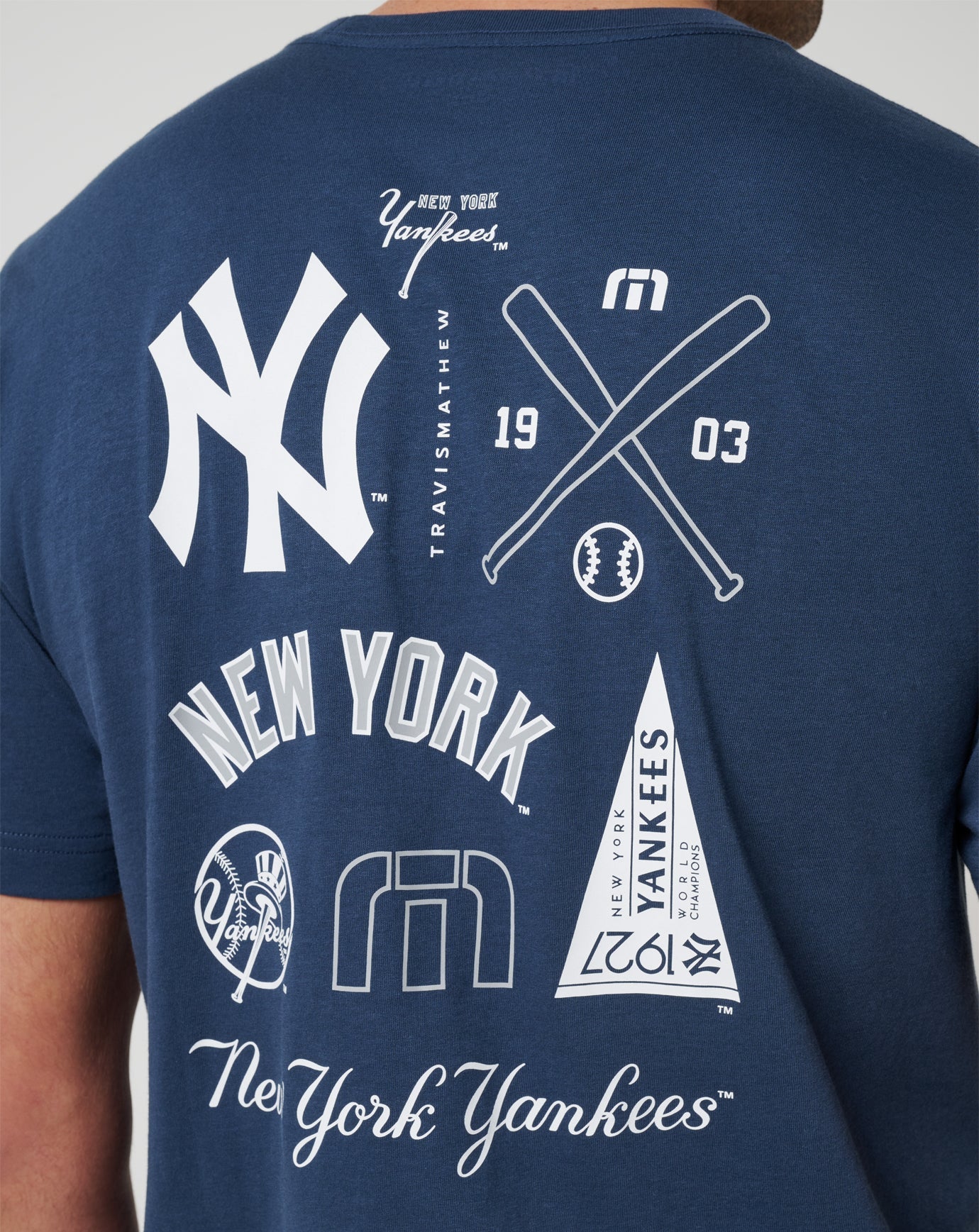 Travis Mathew New York Yankees Friendly Rivalry Tee