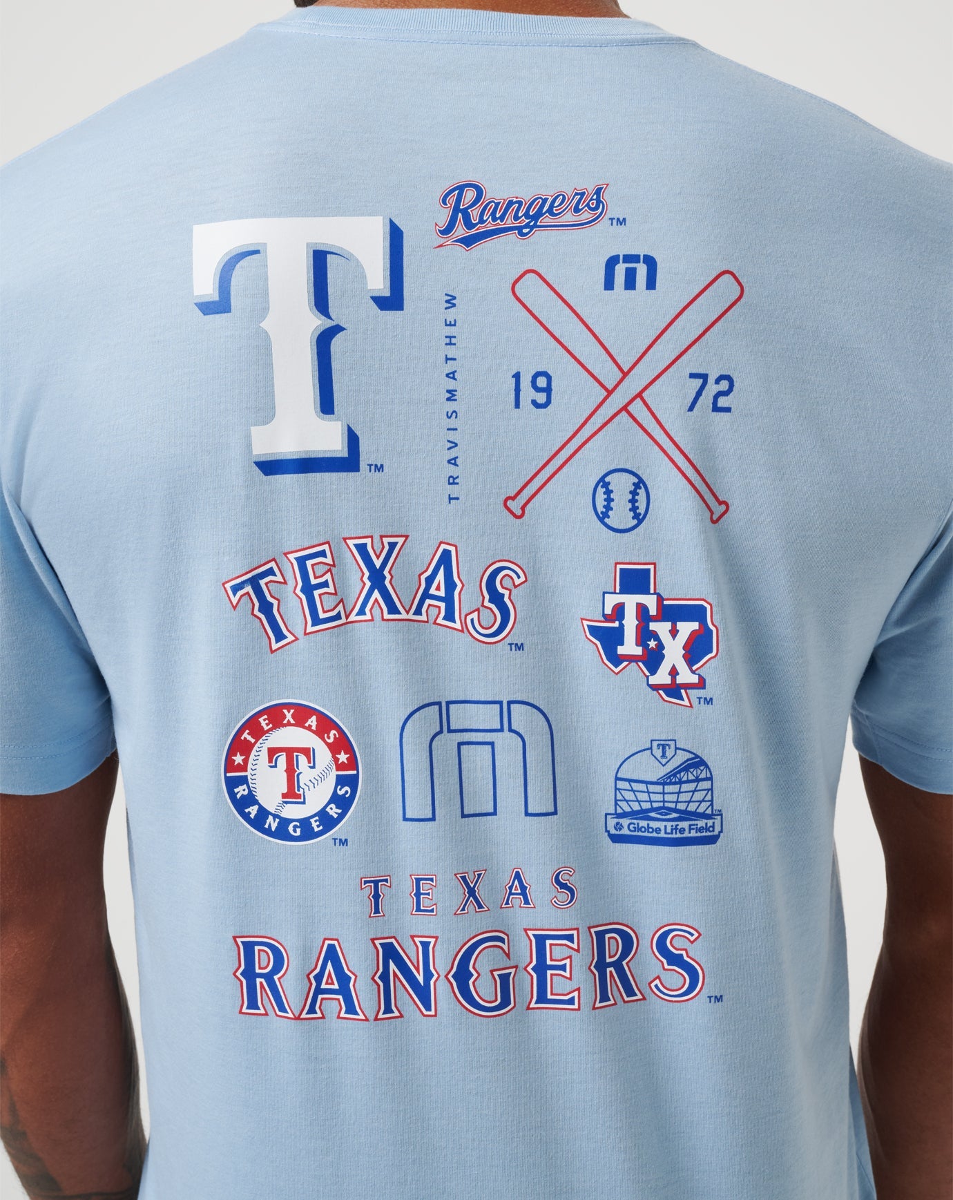 Travis Mathew Texas Rangers Friendly Rivalry Tee