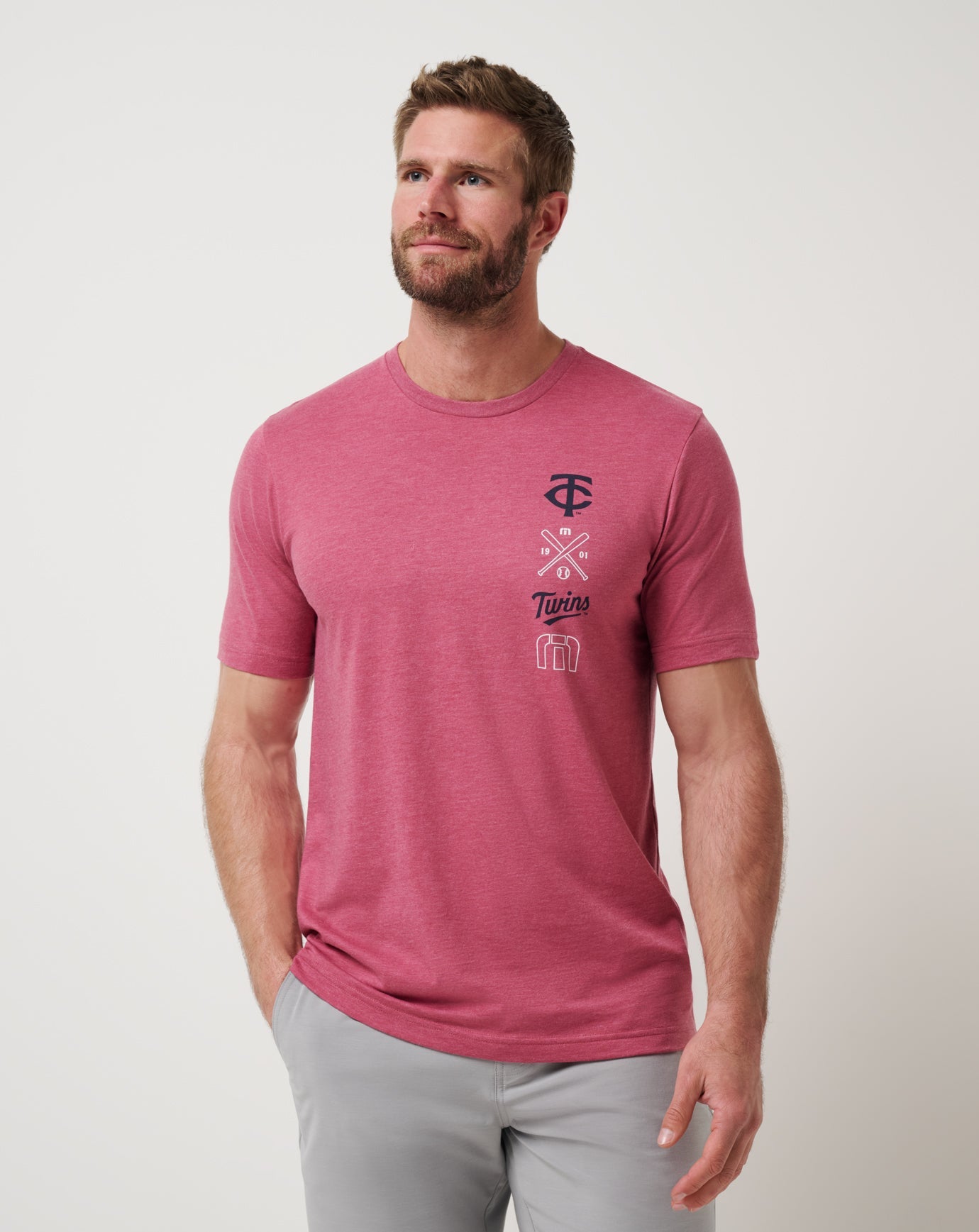 Travis Mathew Minnesota Twins Sunset Slam 2.0 Tee