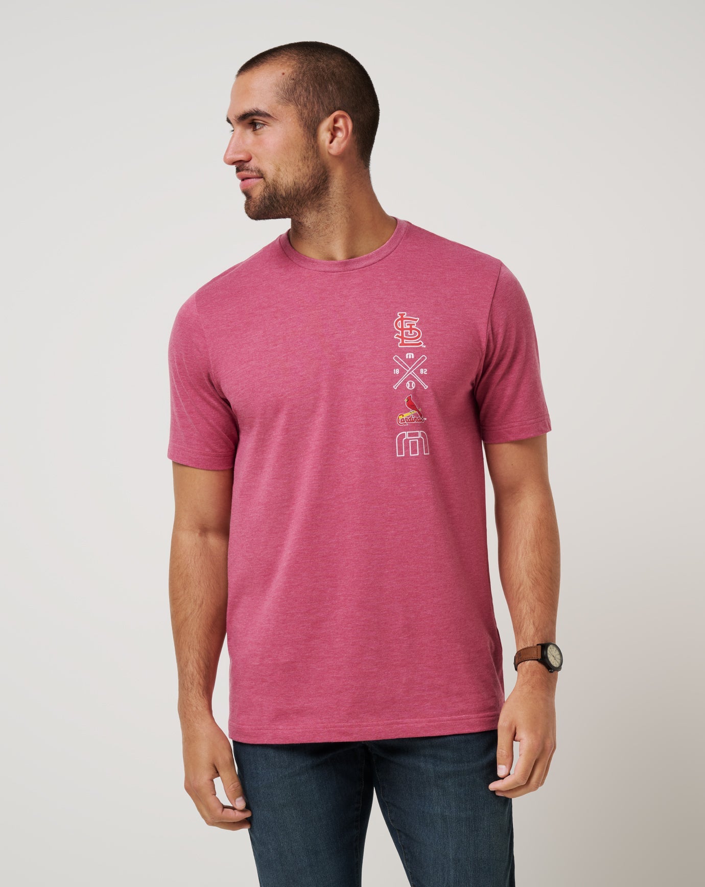 Travis Mathew St Louis Cardinals Sunset Slam 2.0 Tee
