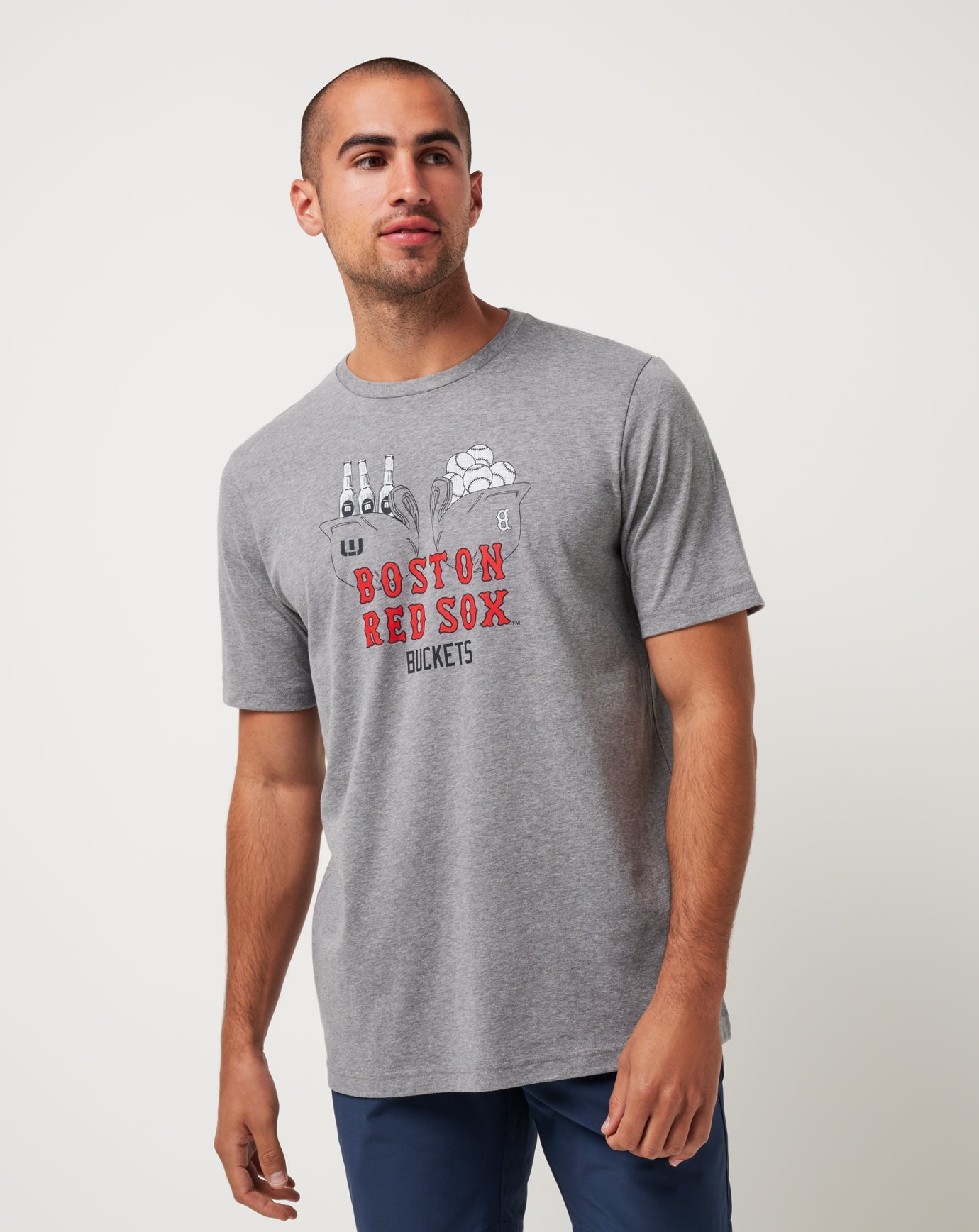 Travis Mathew Boston Red Sox Strike One Tee