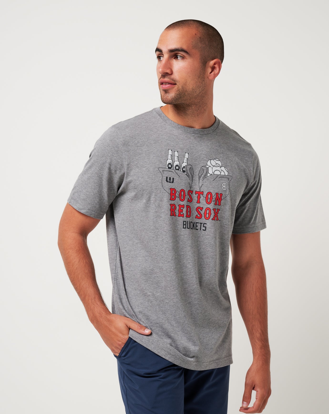 Travis Mathew Boston Red Sox Strike One Tee