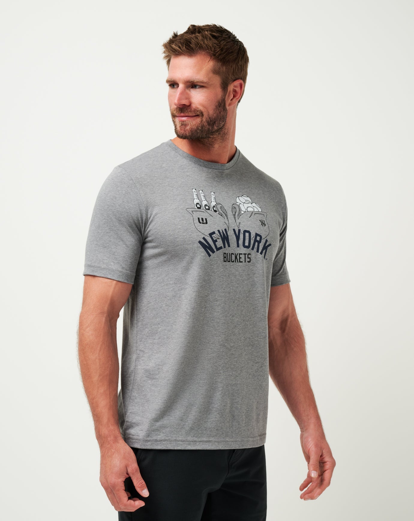 Travis Mathew New York Yankees Strike One Tee