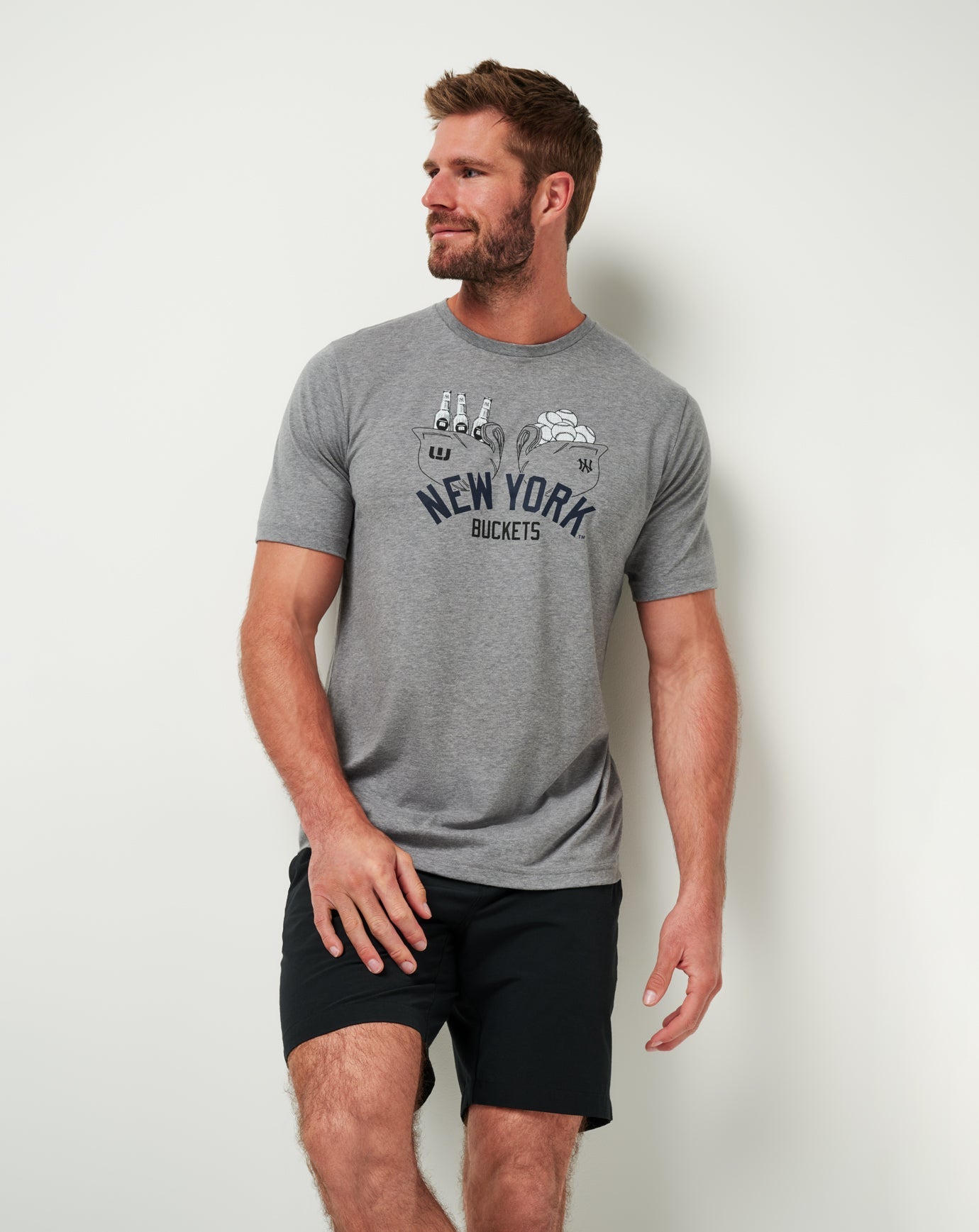 Travis Mathew New York Yankees Strike One Tee