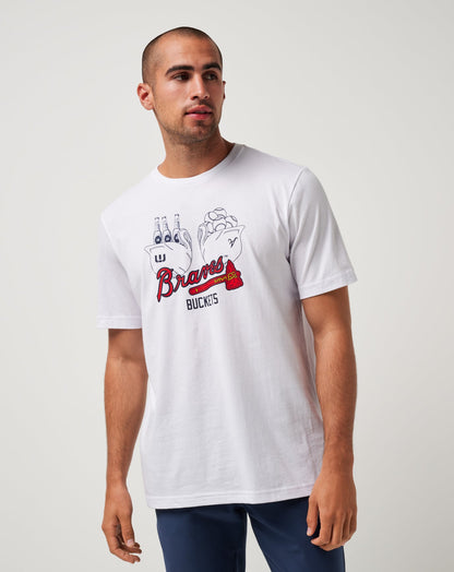 Travis Mathew Atlanta Braves Strike One Tee