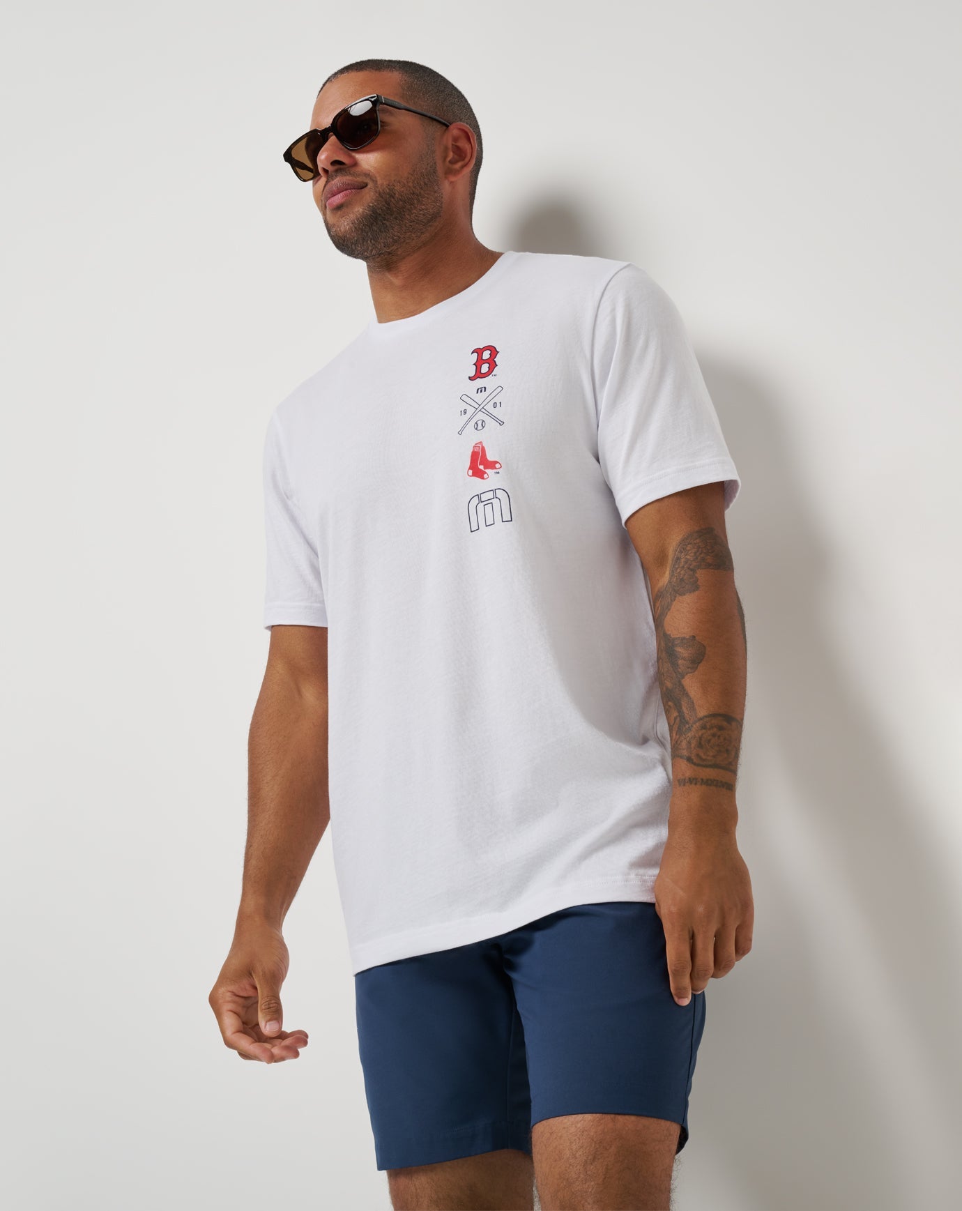 Travis Mathew Boston Red Sox Sunset Slam 2.0 Tee