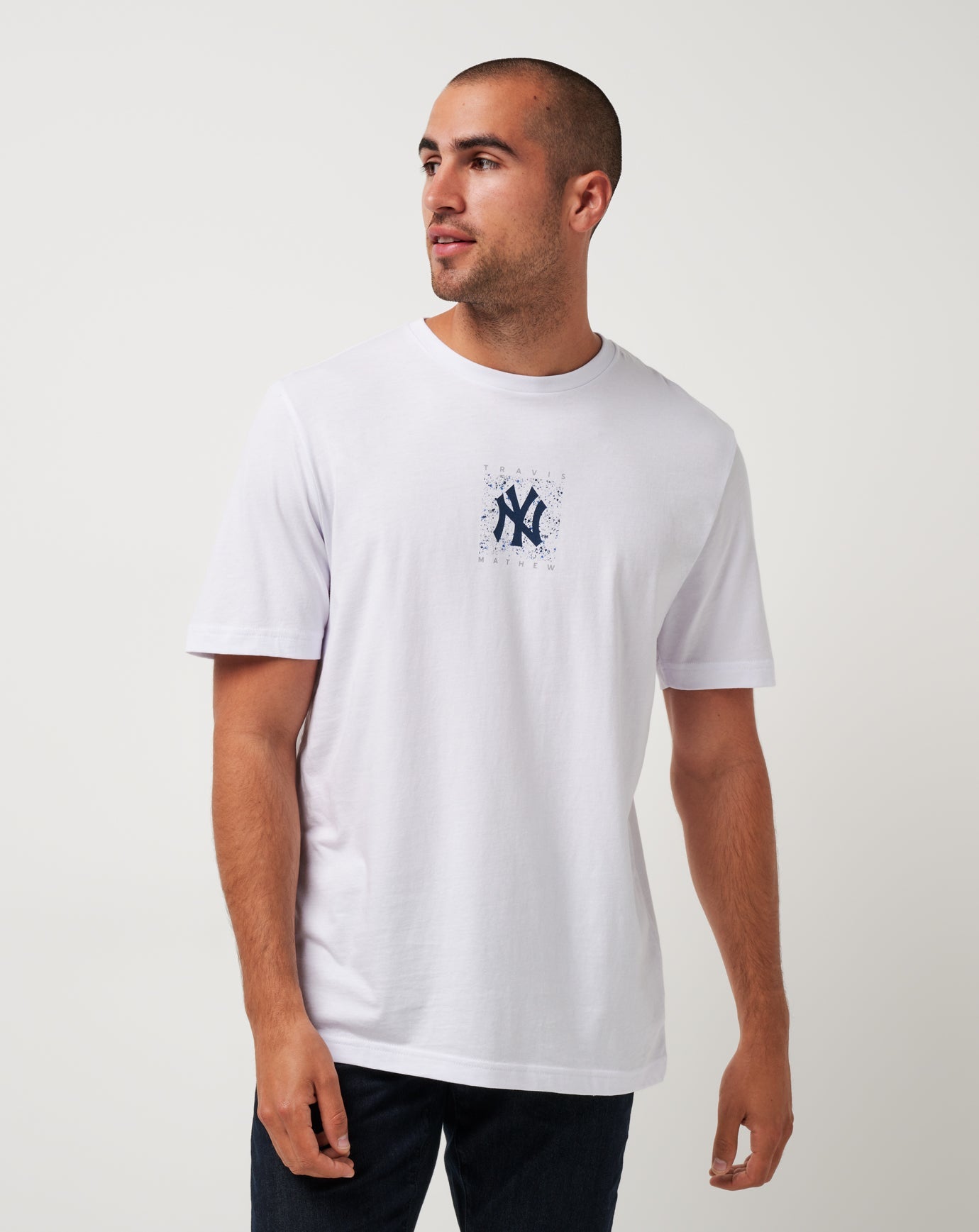 Travis Mathew New York Yankees In The Dugout Tee