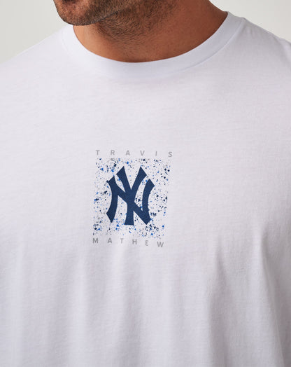 Travis Mathew New York Yankees In The Dugout Tee