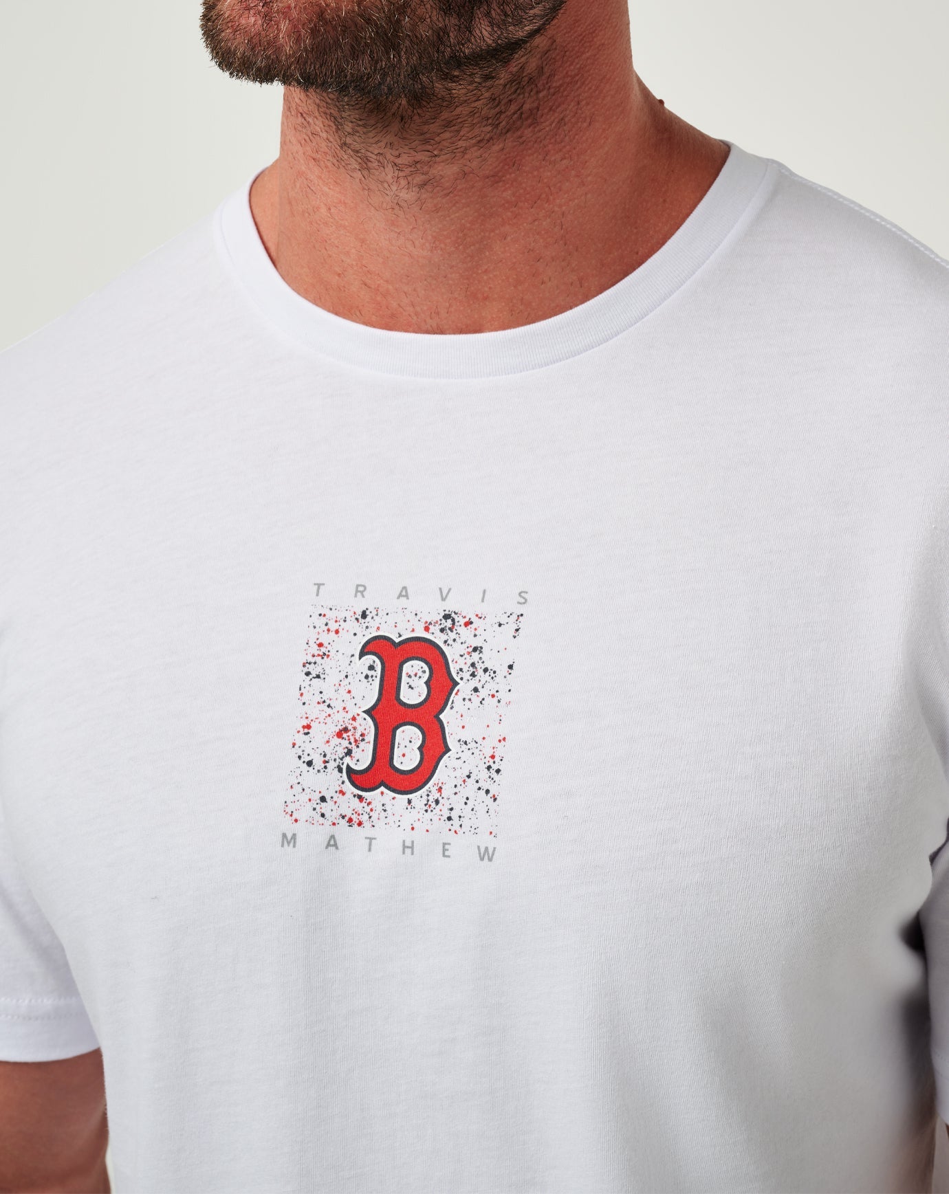 Travis Mathew Boston Red Sox In The Dugout Tee