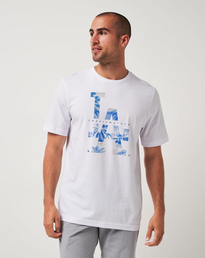 Travis Mathew Los Angeles Dodgers Bleacher Breeze Tee