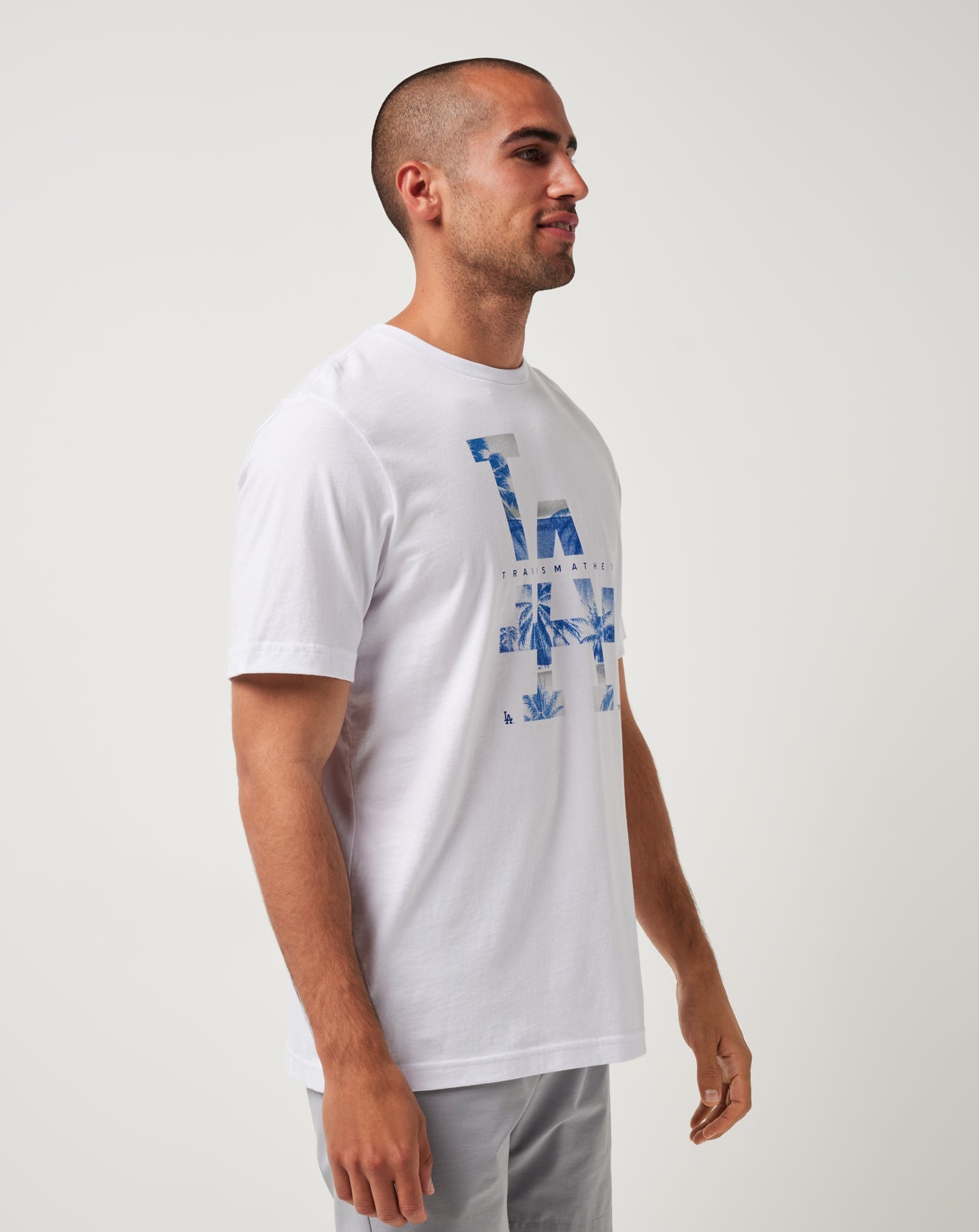 Travis Mathew Los Angeles Dodgers Bleacher Breeze Tee