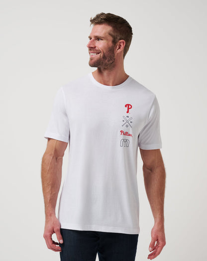 Travis Mathew Philadelphia Phillies Sunset Slam 2.0 Tee