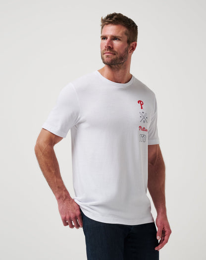 Travis Mathew Philadelphia Phillies Sunset Slam 2.0 Tee