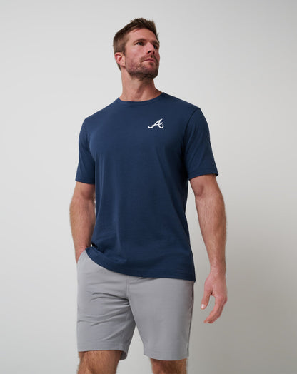 Travis Mathew Atlanta Braves Friendly Rivalry Tee