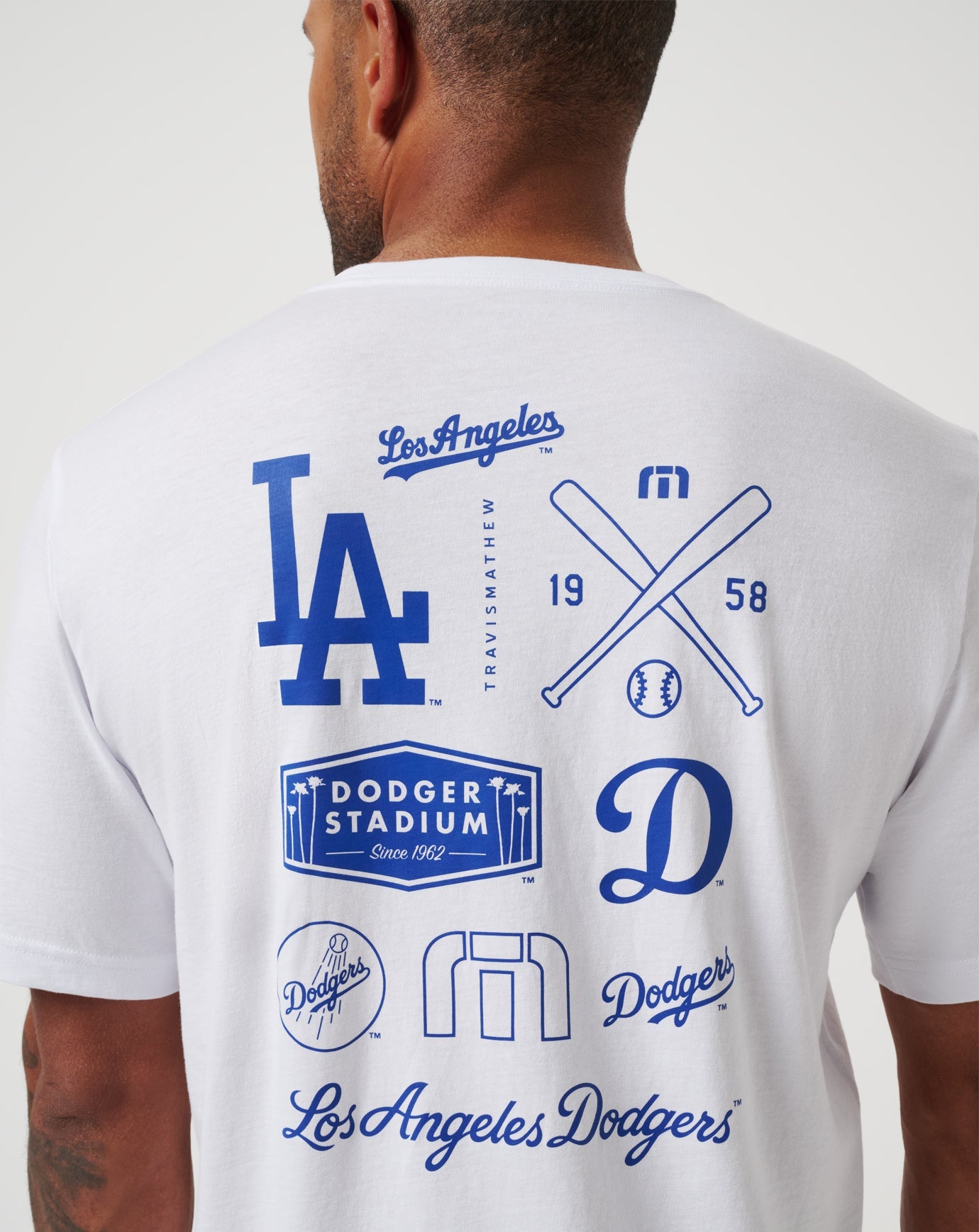 Travis Mathew Los Angeles Dodgers Friendly Rivalry Tee