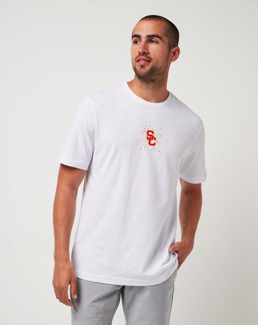 Travis Mathew USC School Spirit Tee