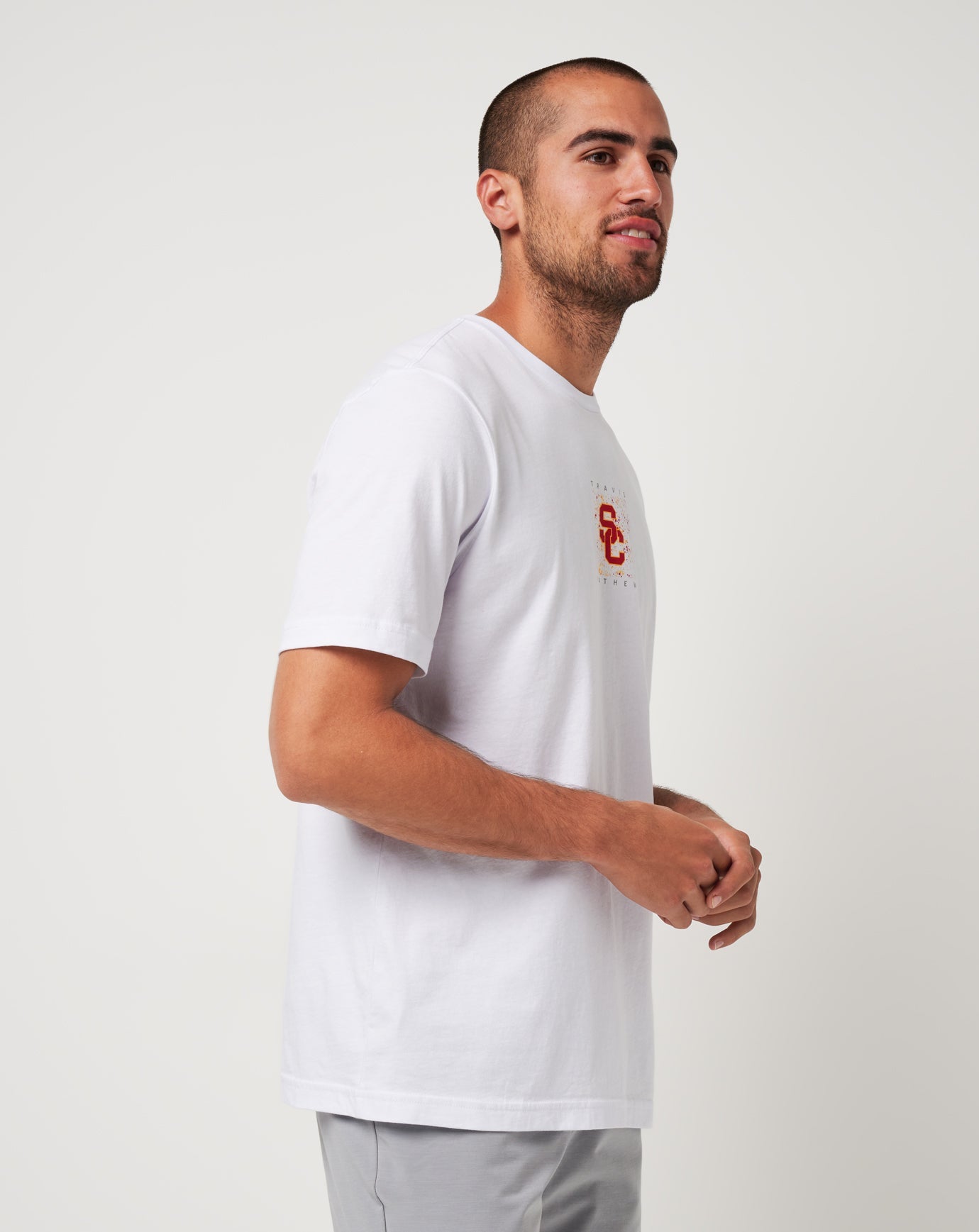 Travis Mathew USC School Spirit Tee