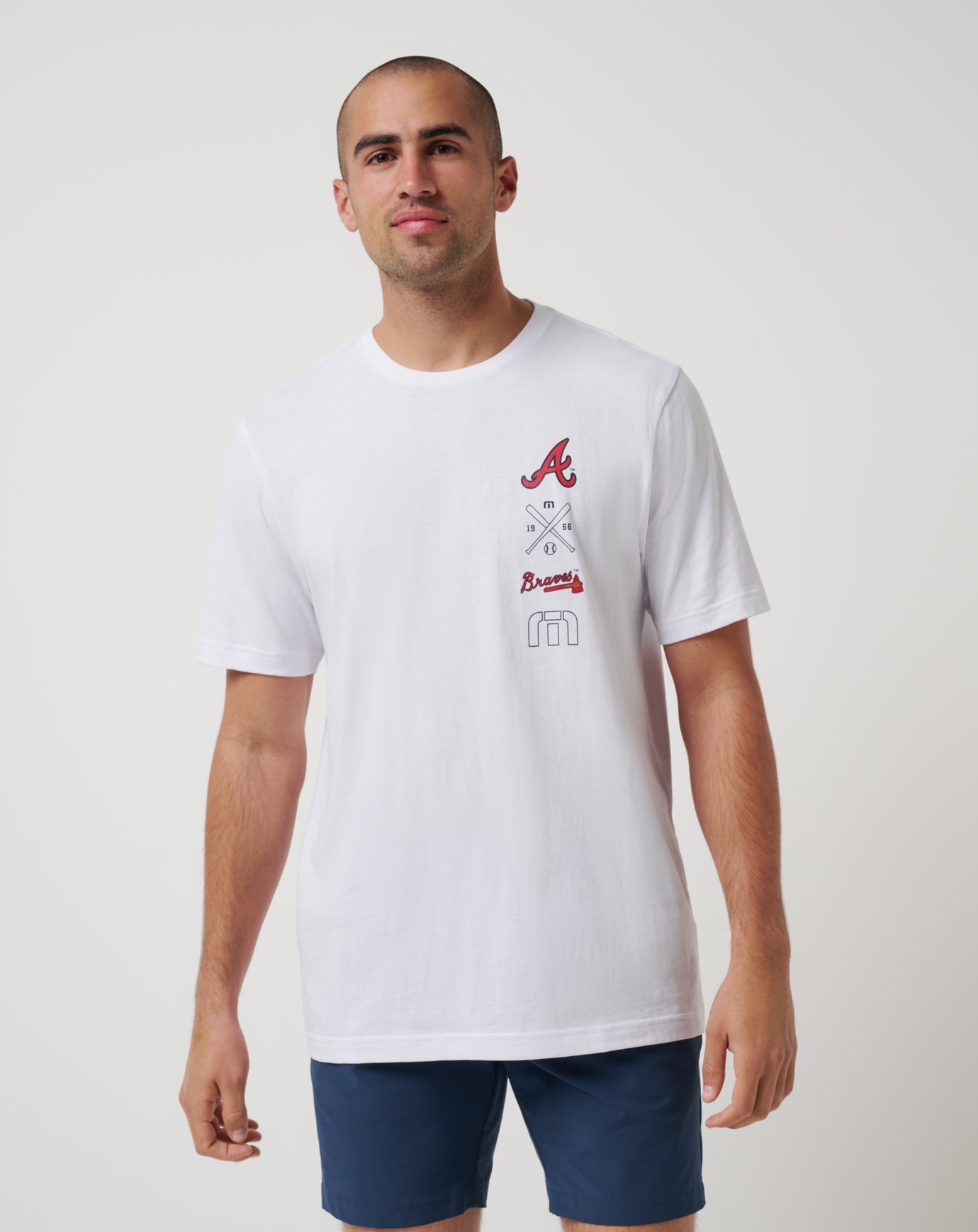 Travis Mathew Atlanta Braves Sunset Slam 2.0 Tee