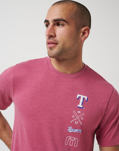 Travis Mathew Texas Rangers Sunset Slam 2.0 Tee