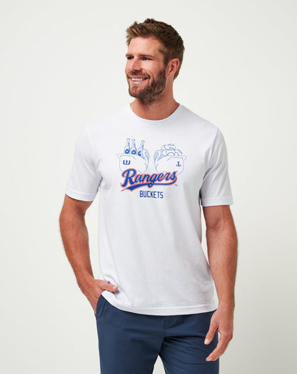 Travis Mathew Texas Rangers Strike One Tee