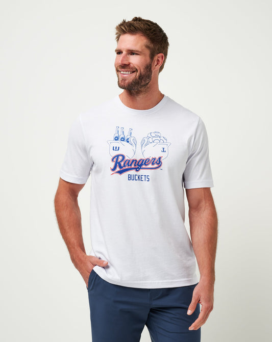 Travis Mathew Texas Rangers Strike One Tee