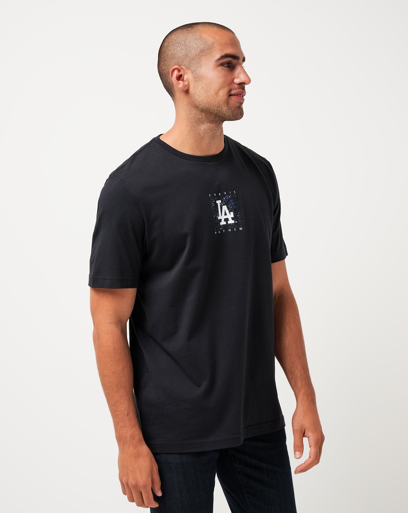 Travis Mathew Los Angeles Dodgers In The Dugout Tee