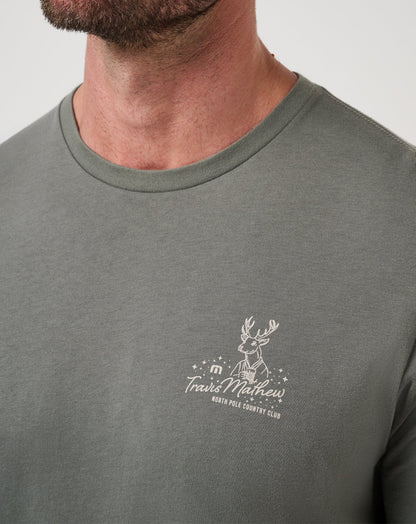 Travis Mathew Run Rudolph Tee