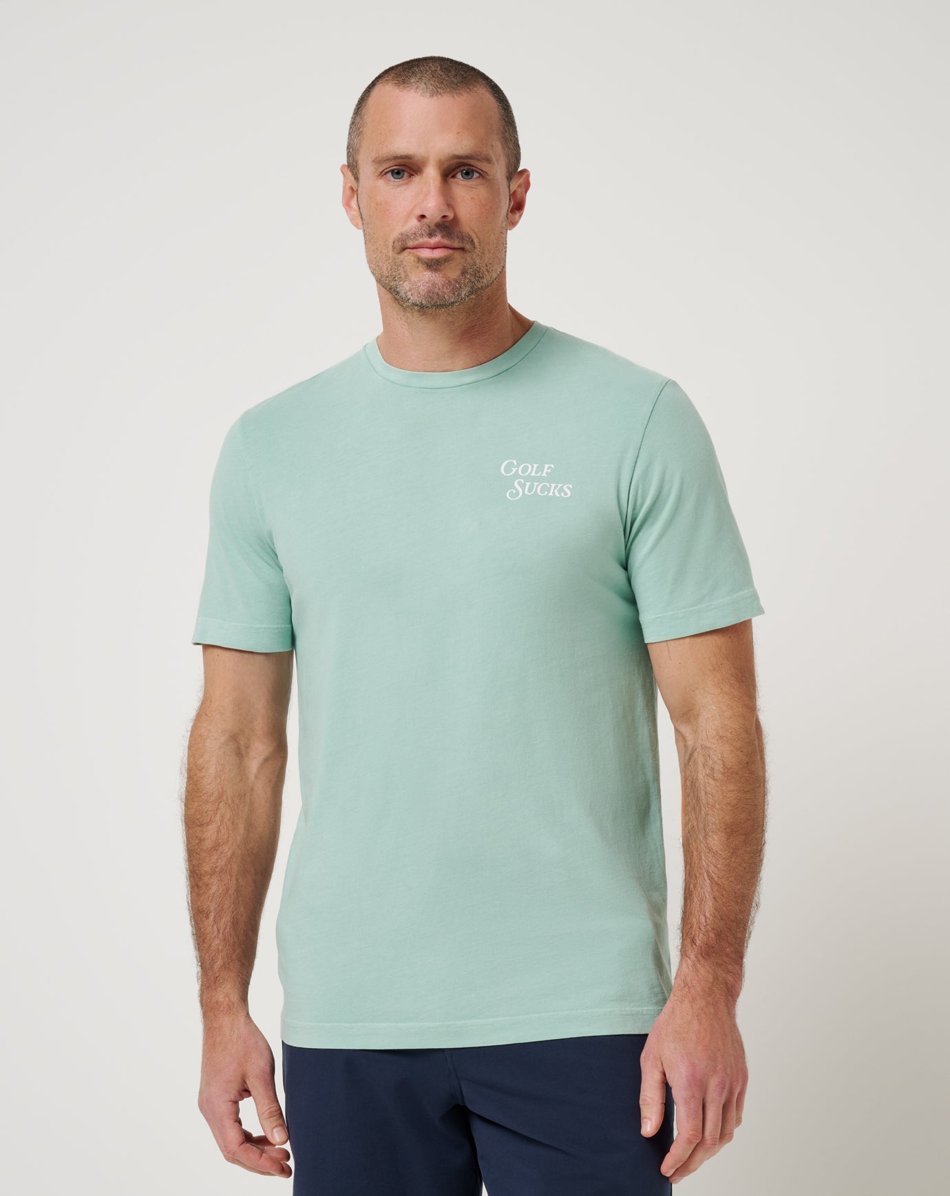 Travis Mathew Golf Sucks FB Tee