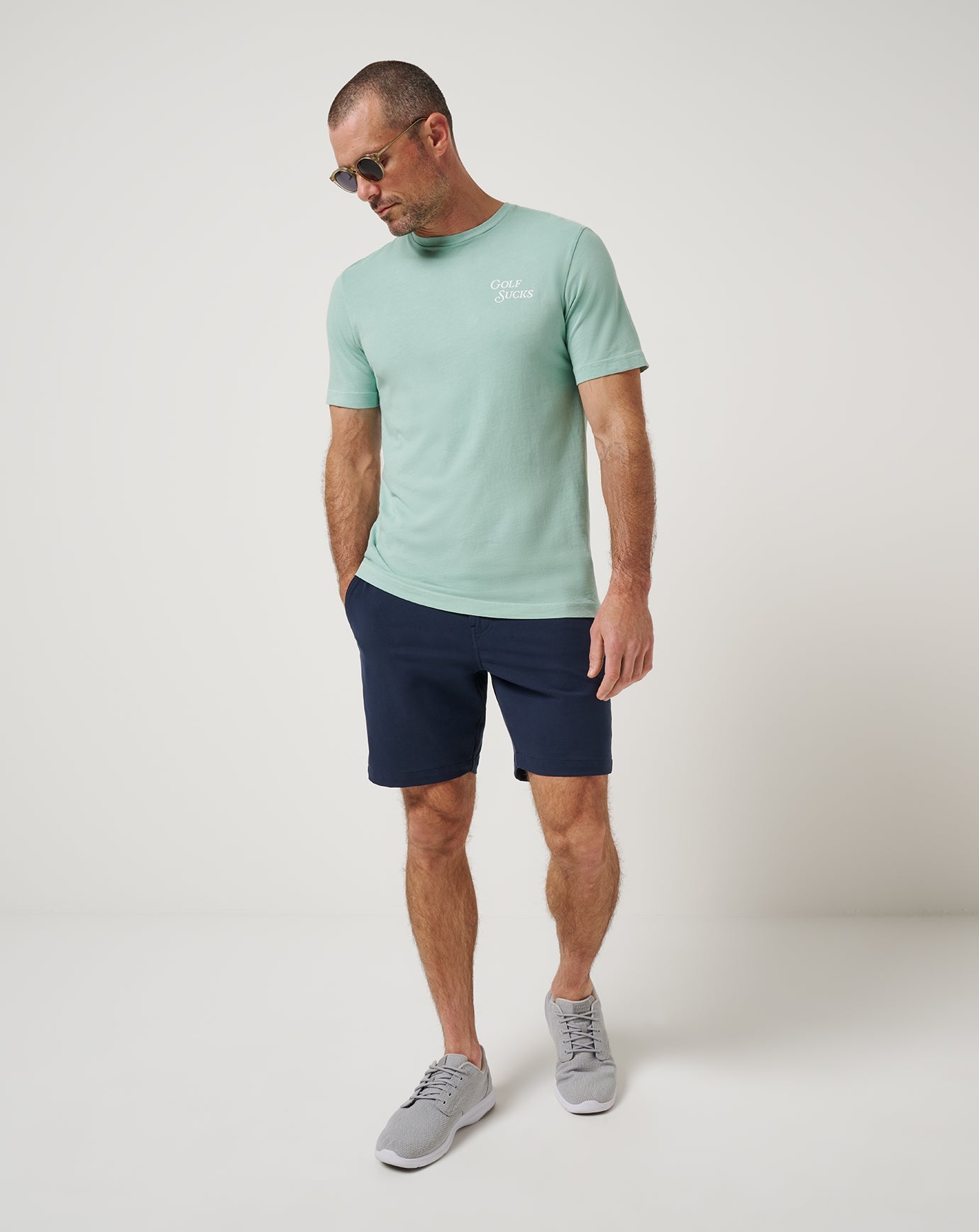 Travis Mathew Golf Sucks FB Tee