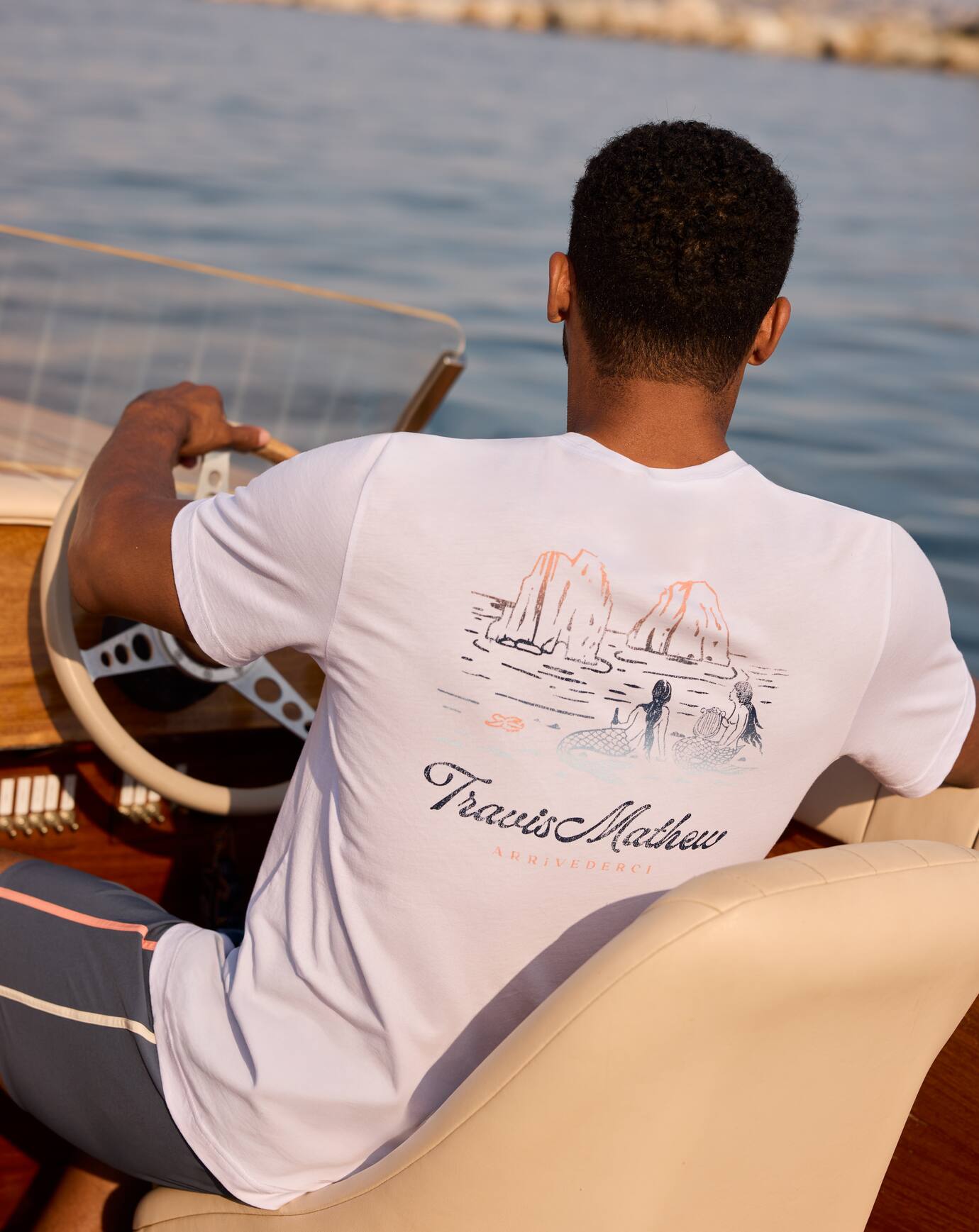 Travis Mathew Cloudless Sky Tee