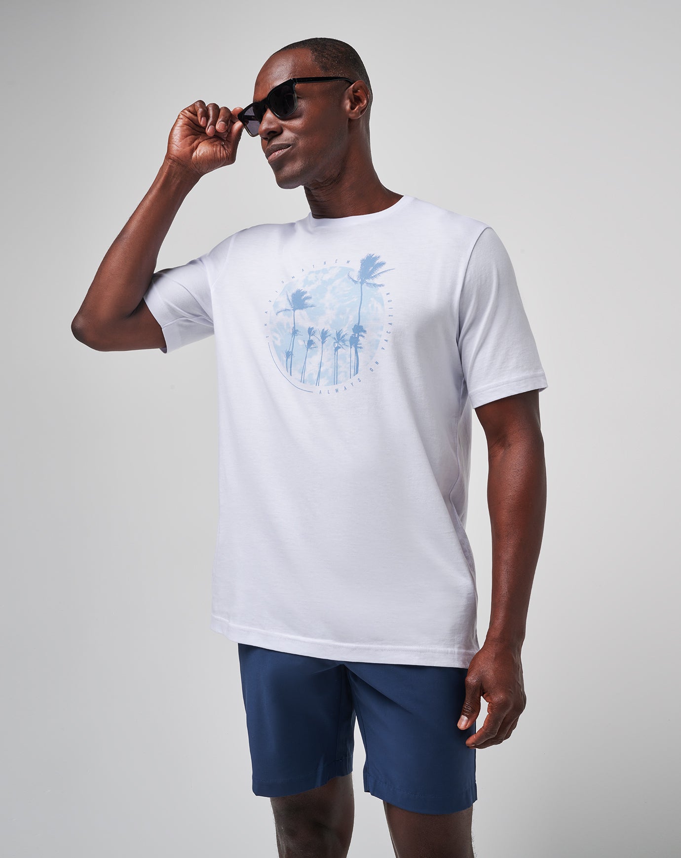 Travis Mathew Foam Paths Tee
