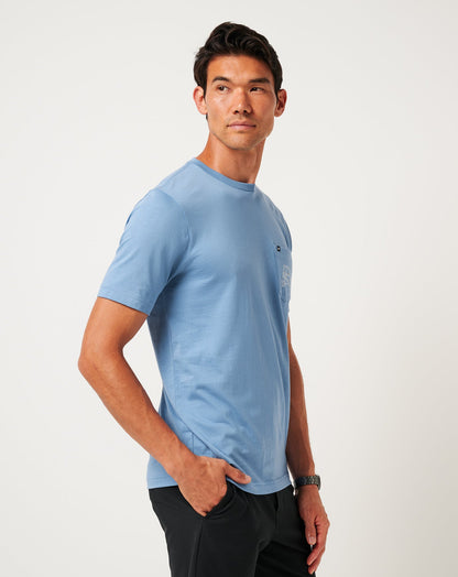 Travis Mathew Lost Mapes Pocket Tee