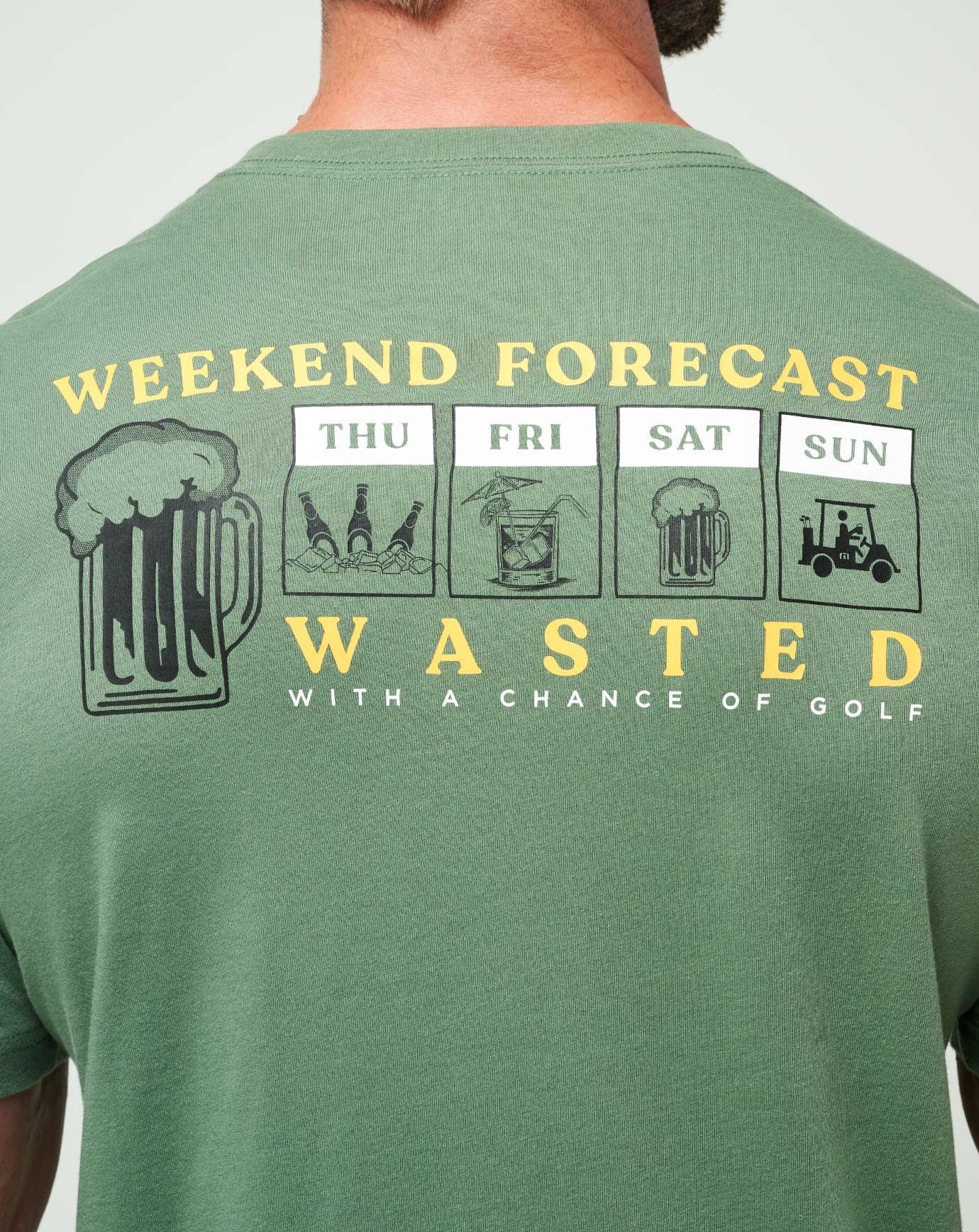 Travis Mathew Beer Happy Tee