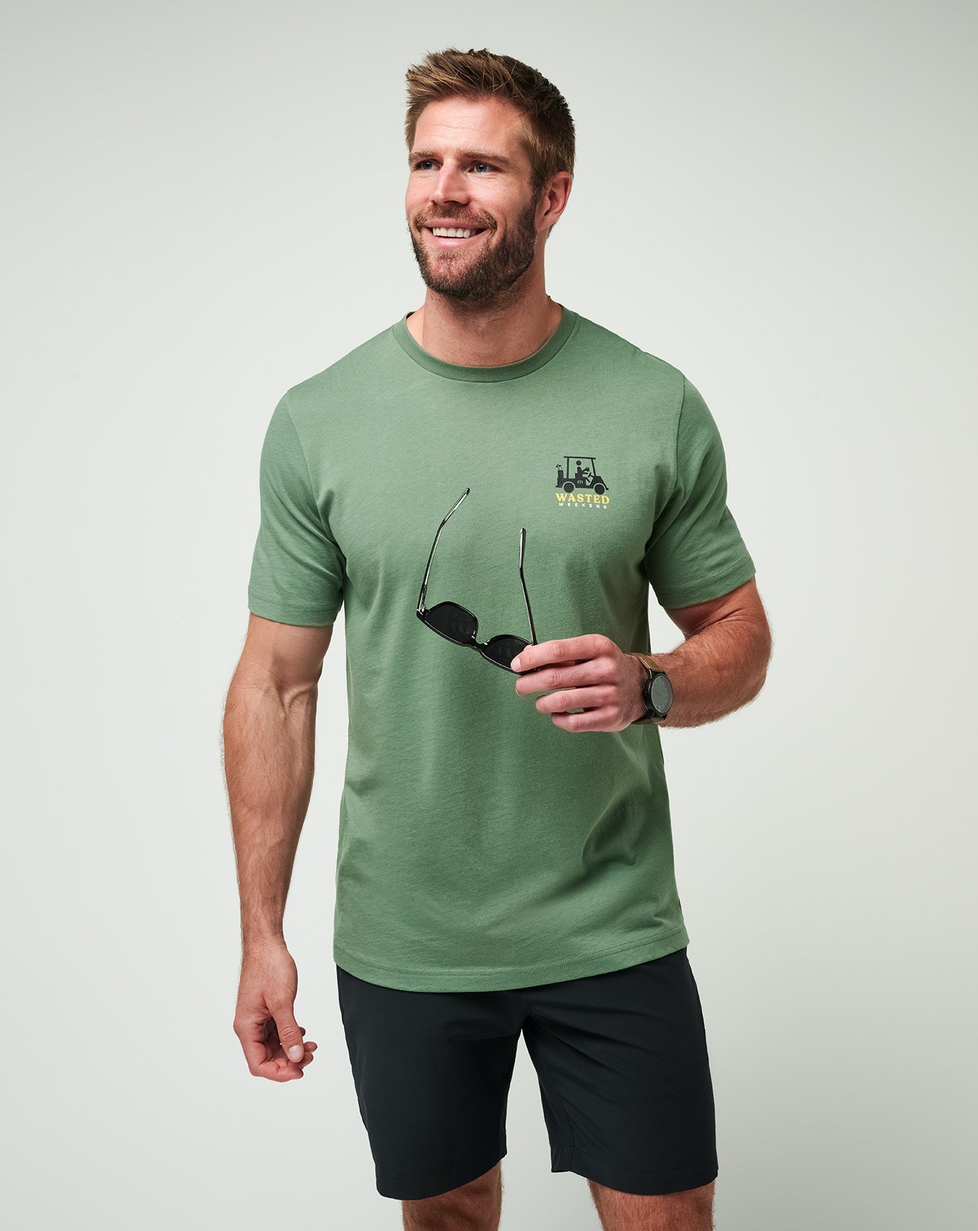 Travis Mathew Beer Happy Tee