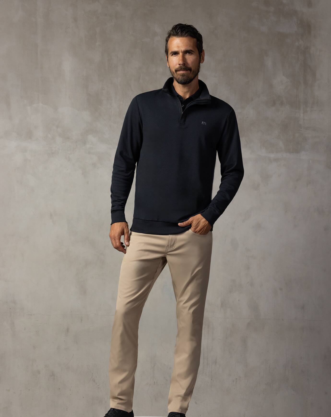 Travis Mathew Cloud Quarter Zip 2.0