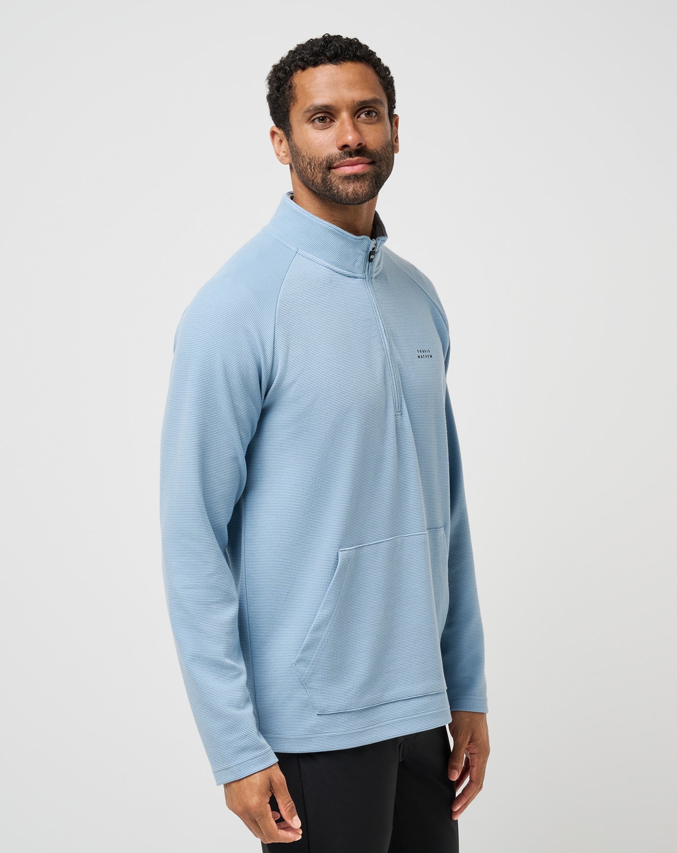 Travis Mathew Performance Waffle Quarter Zip