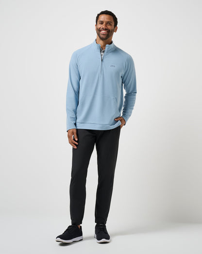 Travis Mathew Performance Waffle Quarter Zip