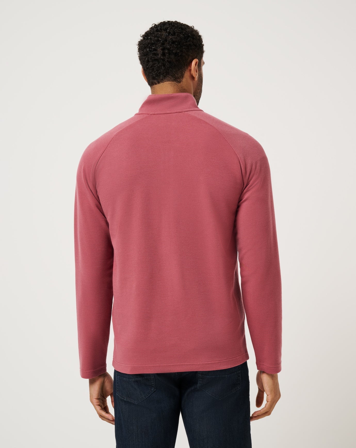 Travis Mathew Performance Waffle Quarter Zip