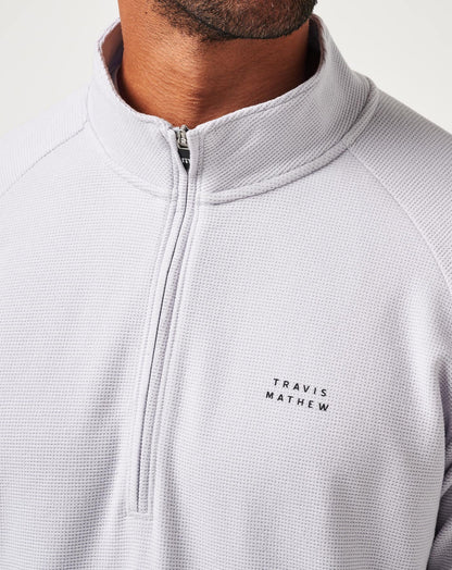 Travis Mathew Performance Waffle Quarter Zip