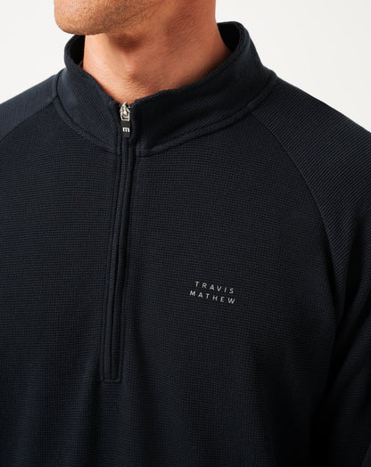 Travis Mathew Performance Waffle Quarter Zip