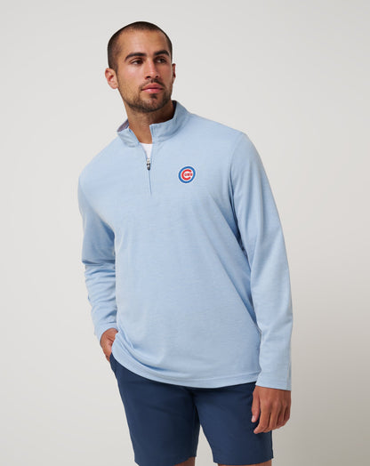 Travis Mathew Chicago Cubs Time To Tailgate Quarter Zip