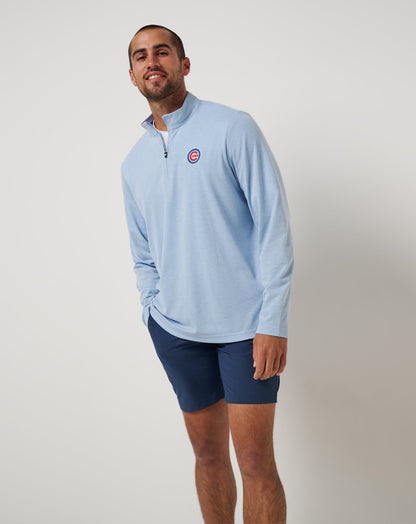 Travis Mathew Chicago Cubs Time To Tailgate Quarter Zip