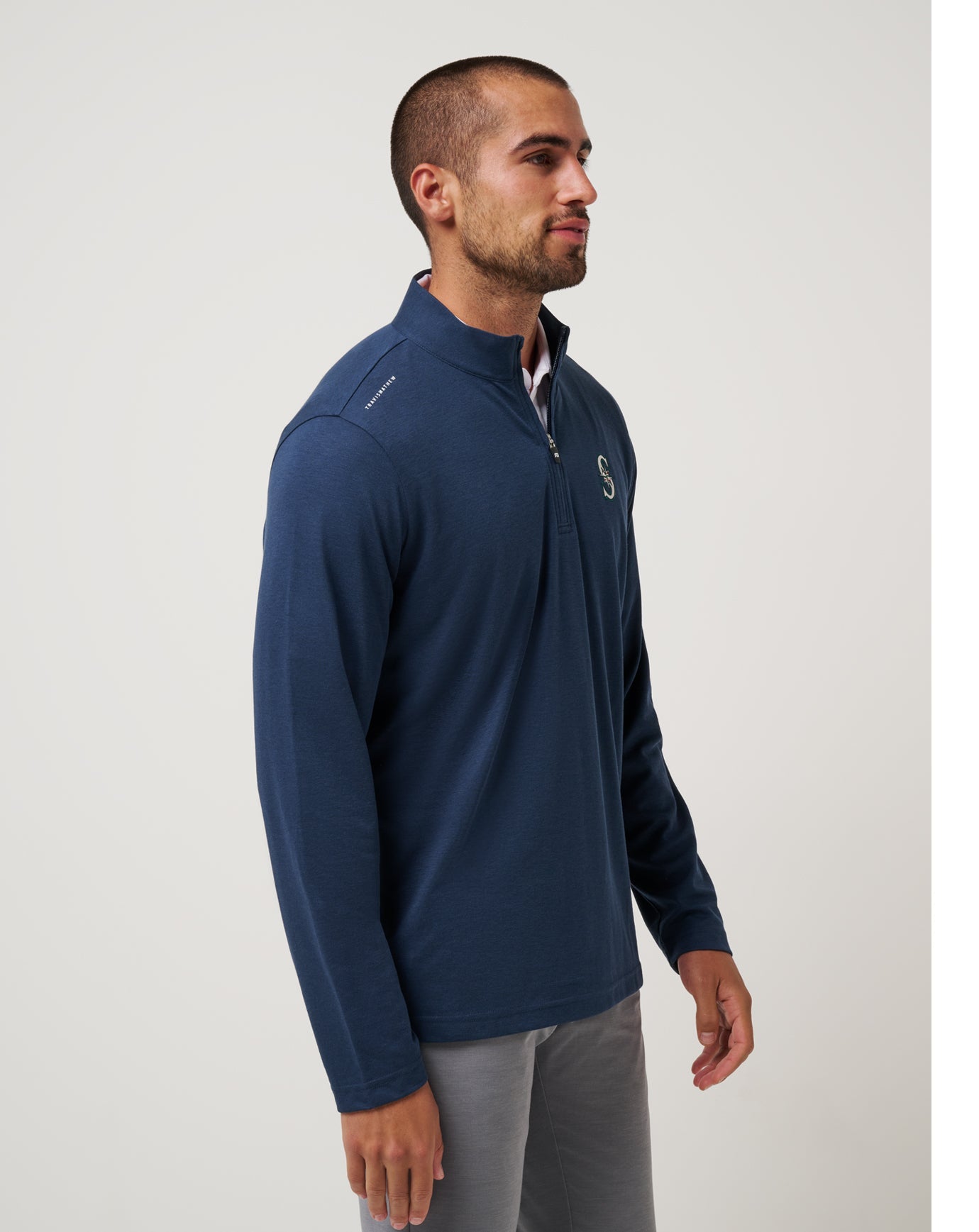 Travis Mathew Seattle Mariners Time To Tailgate Quarter Zip
