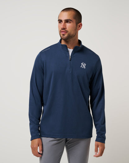 Travis Mathew New York Yankees Time To Tailgate Quarter Zip